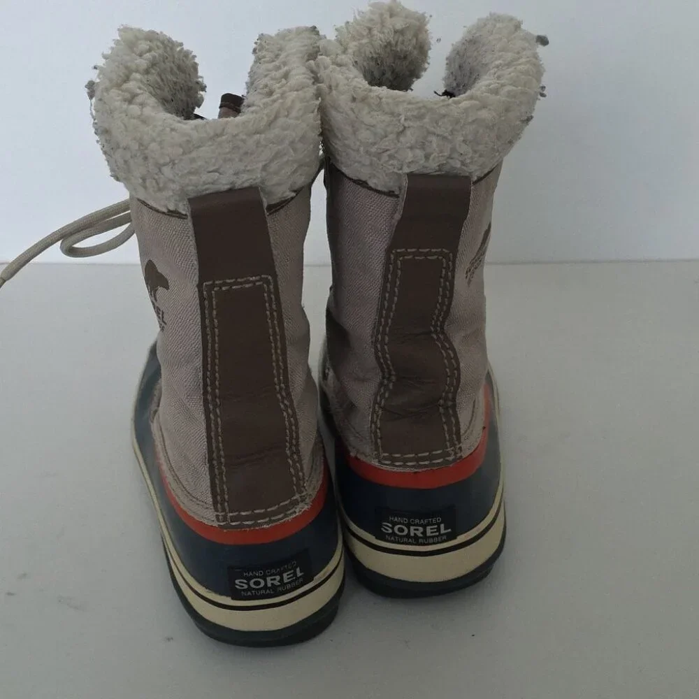 SOREL | Winter Carnival Oxford Tan  Snow Boots Sz 6 - Picture 5 of 6